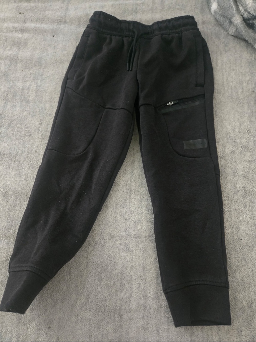 Athletic Works Black Kids Jogger Sweatpants